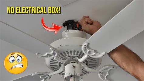 ceiling fan no electrical box|ceiling fans approved electrical boxes.